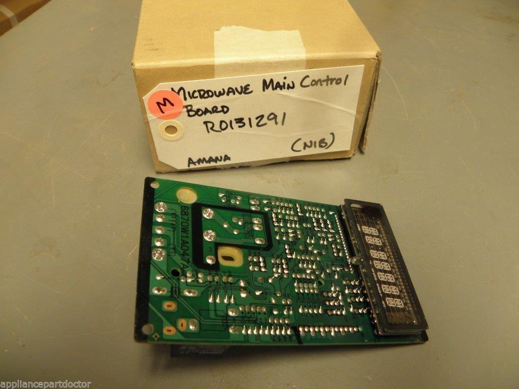 Amana Microwave R0131291 Main Control Board NEW IN BOX Amana Microwave R0131291 Main Control Board NEW IN BOX